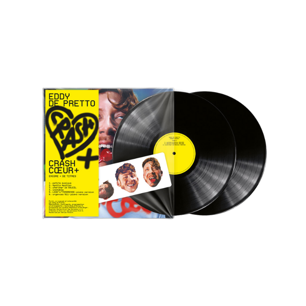 [輸入盤LPレコード]Eddy De Pretto / Crash Coeur (2023/11/24発売) Crash Cœur+ : Eddy de Pretto, Eddy de Pretto: : CD et