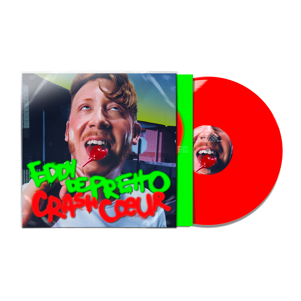 "Crash Cœur" - Vinyle exclusif orange néon