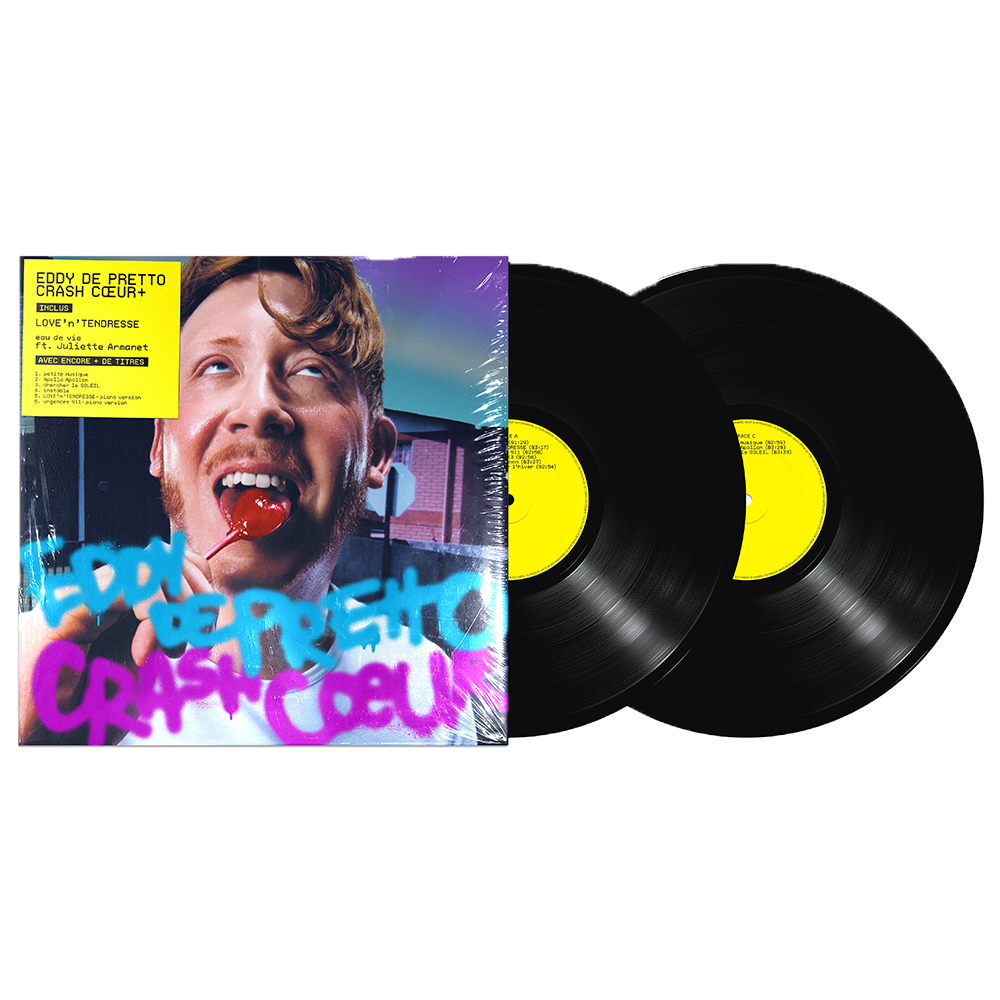 "Crash cœur+" Double Vinyle (réédition)
